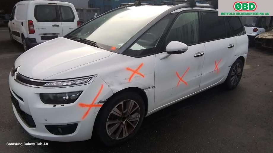 Citroën C4, Picasso 2013-2018 (Type II) , Motorkode: 9HC, Girkassekode: 