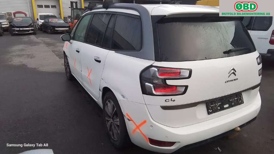 Citroën C4, Picasso 2013-2018 (Type II) , Motorkode: 9HC, Girkassekode: 