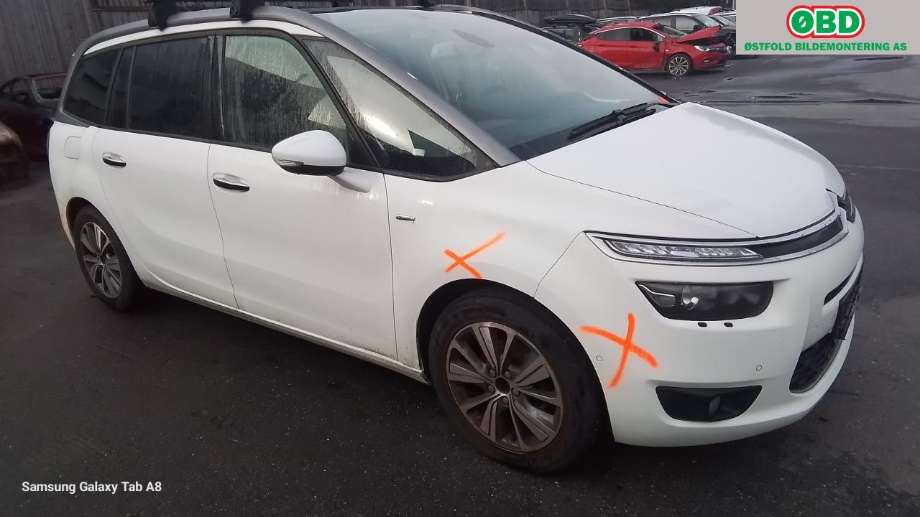 Citroën C4, Picasso 2013-2018 (Type II) , Motorkode: 9HC, Girkassekode: 