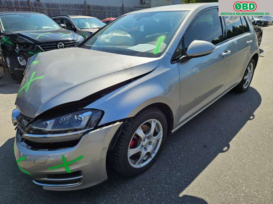 VW Golf VII 2012-2017 (Fase 1) , Motorkode: CRBC, Girkassekode: