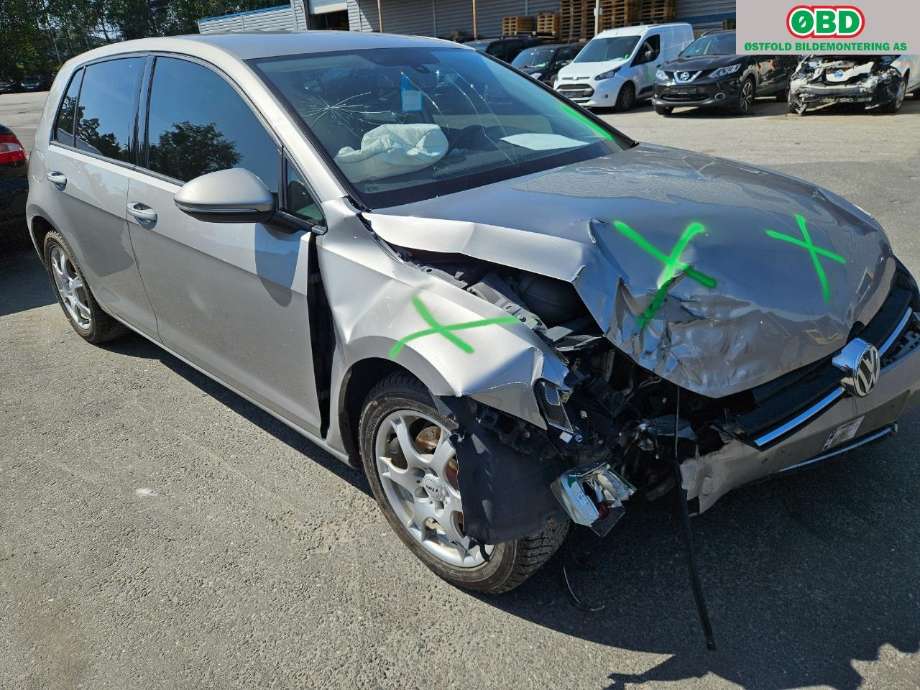 VW Golf VII 2012-2017 (Fase 1) , Motorkode: CRBC, Girkassekode: