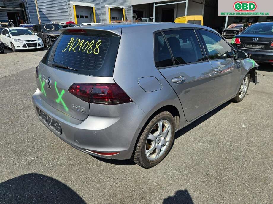 VW Golf VII 2012-2017 (Fase 1) , Motorkode: CRBC, Girkassekode: