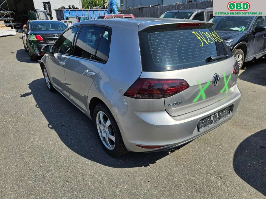 VW Golf VII 2012-2017 (Fase 1) , Motorkode: CRBC, Girkassekode: