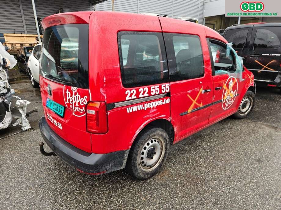 VW Caddy 2015-2020 (Type III, Fase 3) , Motorkode: DFSF, Girkassekode: 