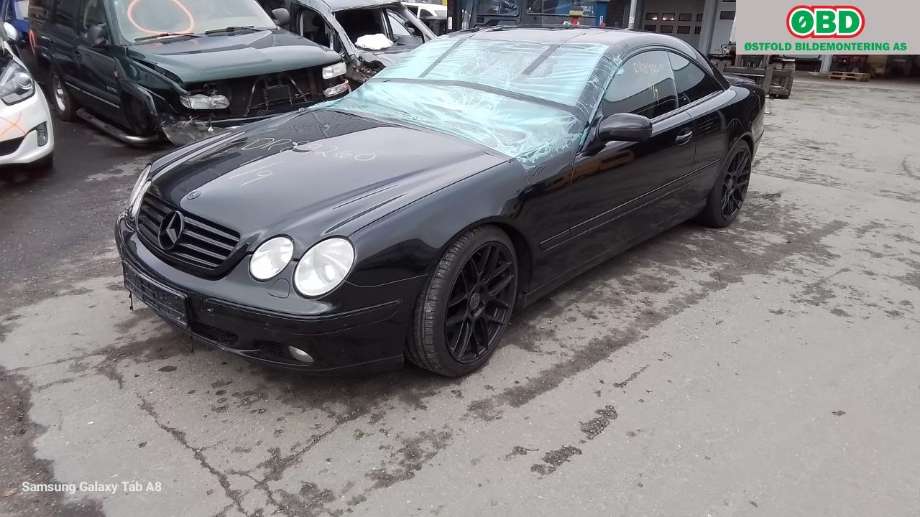 Mercedes CL 2000-2006 (C215) (C215), Motorkode: M113.960, Girkassekode: 