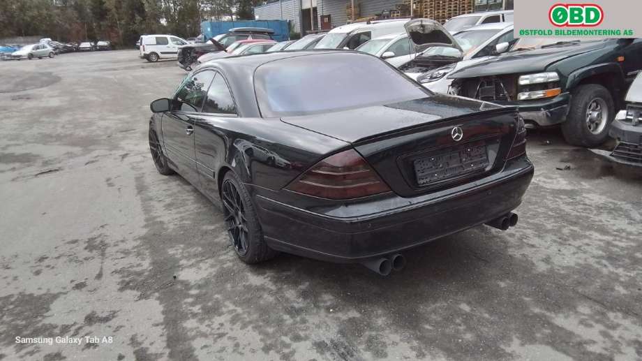 Mercedes CL 2000-2006 (C215) (C215), Motorkode: M113.960, Girkassekode: 