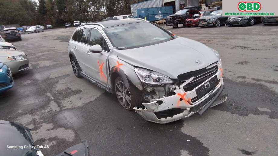 Peugeot 508 2014-2018 (Type I, Fase 2) , Motorkode: RHC, Girkassekode: 