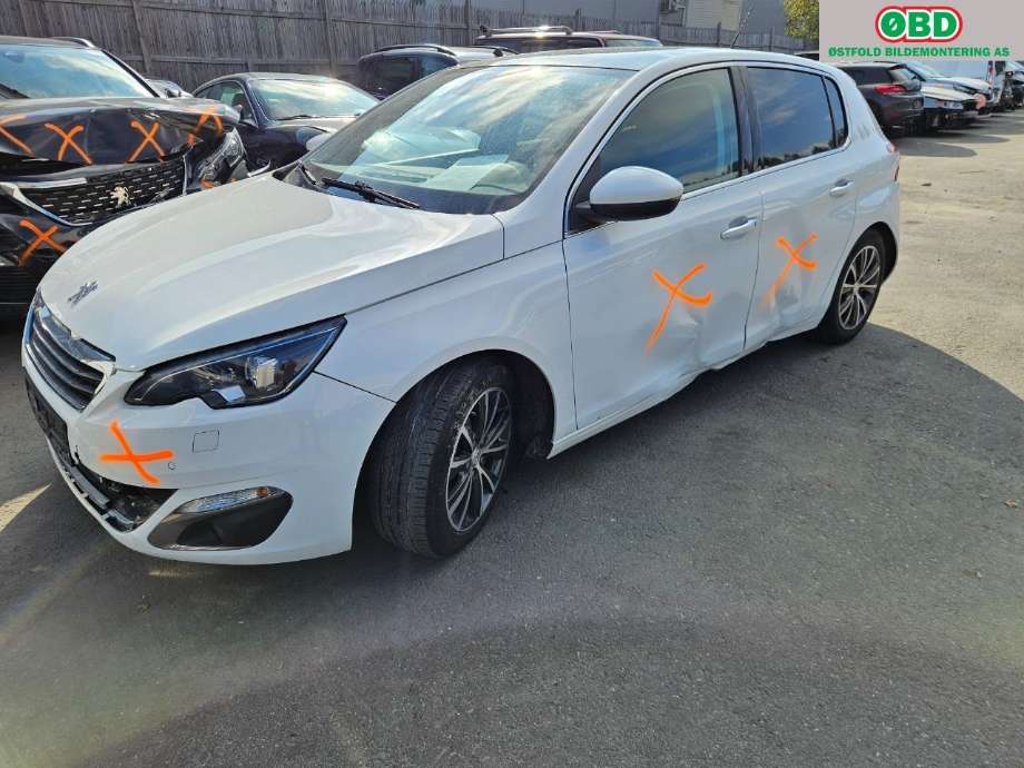 Peugeot 308 2013-2021 (Type II) , Motorkode: 9HP, Girkassekode:
