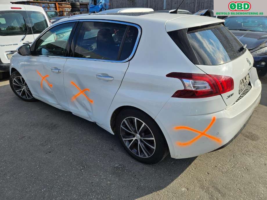Peugeot 308 2013-2021 (Type II) , Motorkode: 9HP, Girkassekode: