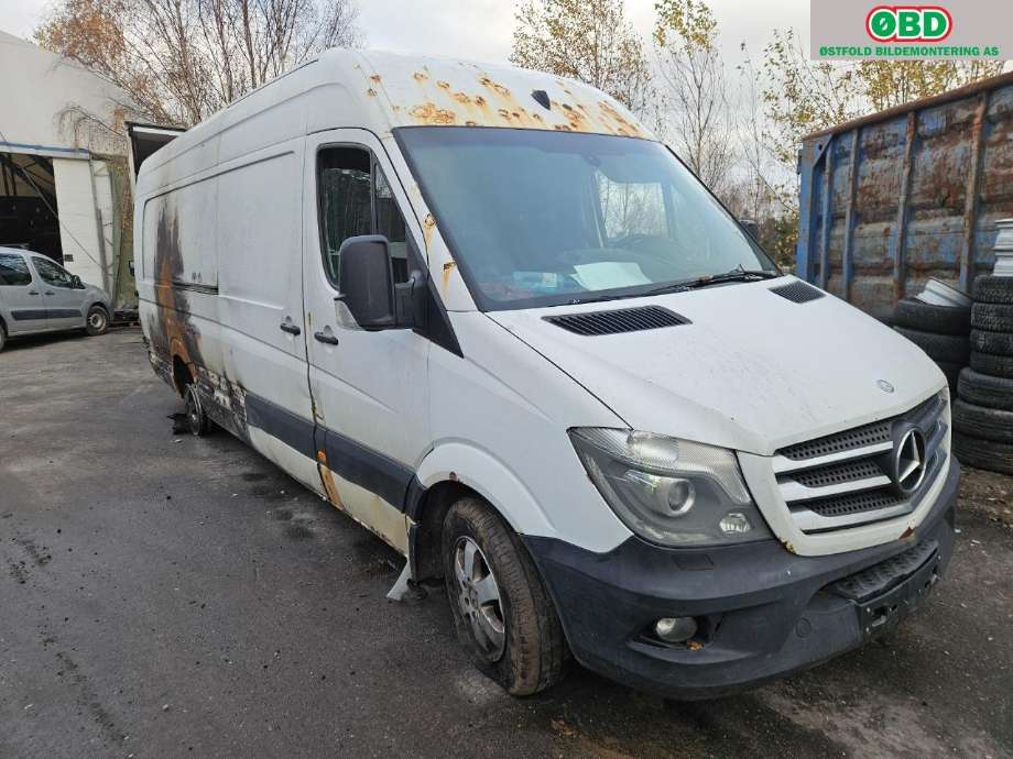 Mercedes Sprinter 2013-2018 (Fase 2) (906) (906), Motorkode: OM651.955, Girkassekode: 