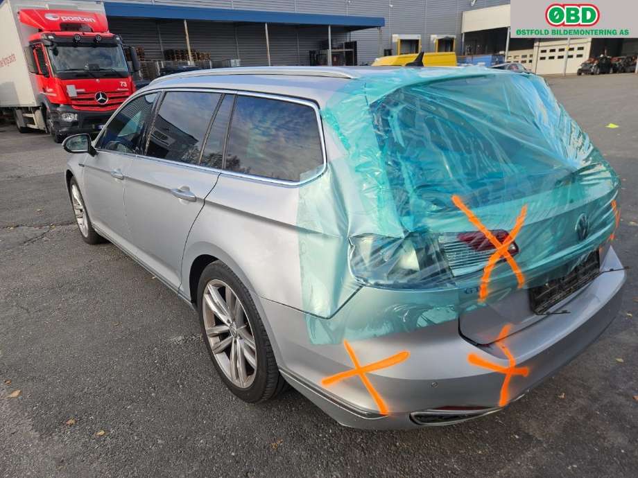 VW Passat 2015-2019 (Fase 1) (B8) (B8), Motorkode: CUKC, Girkassekode: 