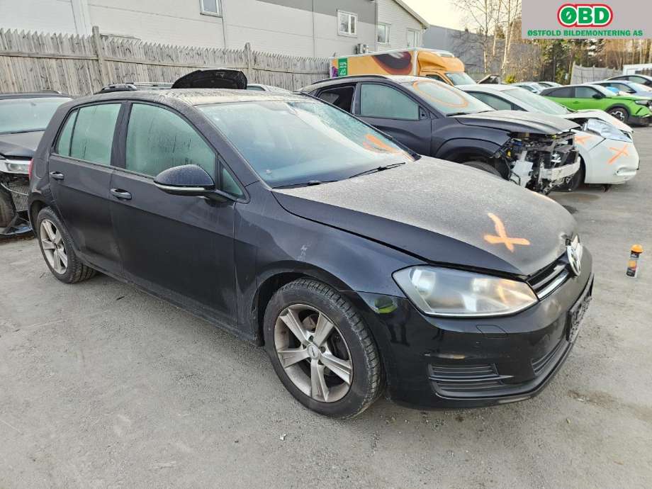 VW Golf VII 2012-2017 (Fase 1) , Motorkode: CJZB, Girkassekode: 