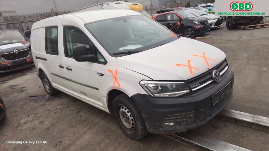 VW Caddy 2015-2020 (Type III, Fase 3) , Motorkode: CPWA, Girkassekode: