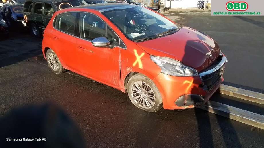 Peugeot 208 2012-2019 (Type I) , Motorkode: HNZ, Girkassekode: 