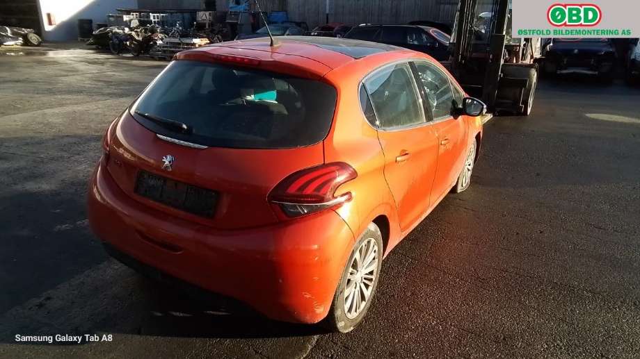 Peugeot 208 2012-2019 (Type I) , Motorkode: HNZ, Girkassekode: 