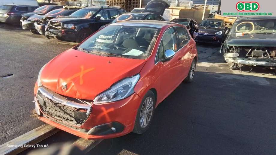 Peugeot 208 2012-2019 (Type I) , Motorkode: HNZ, Girkassekode: 