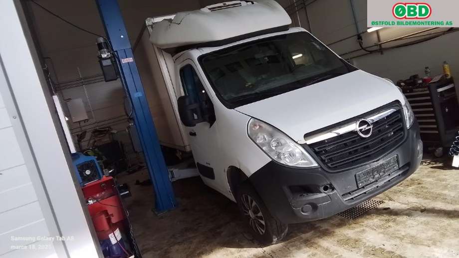 Opel Movano 2010-->> , Motorkode: M9T-680, Girkassekode: 