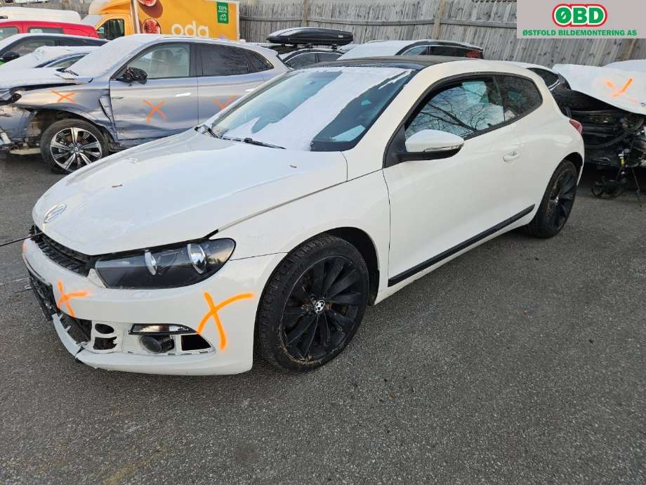 VW Scirocco 2008-2013 , Motorkode: CAWB, Girkassekode: