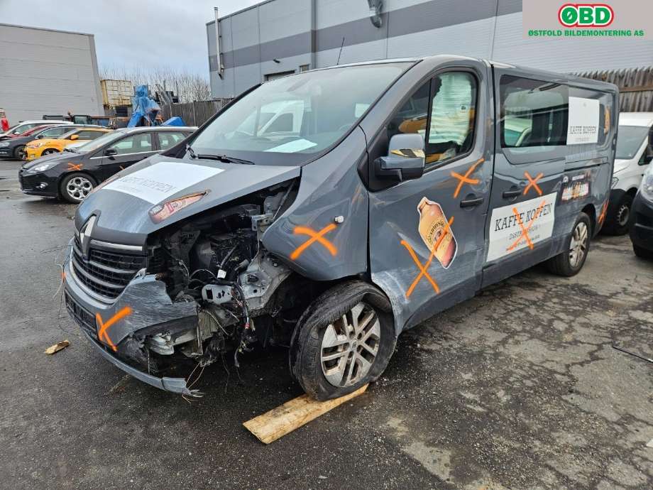 Renault Trafic 2014-->> , Motorkode: M9R-710, Girkassekode: 