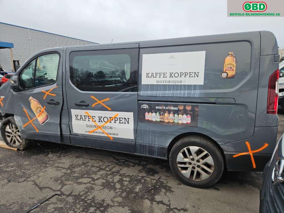 Renault Trafic 2014-->> , Motorkode: M9R-710, Girkassekode: 