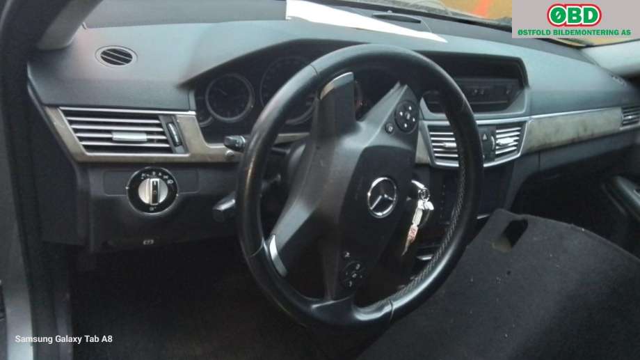 Mercedes E-Klasse 2009-2013 (Fase 1) (W212) (W212), Motorkode: OM651.924, Girkassekode: 