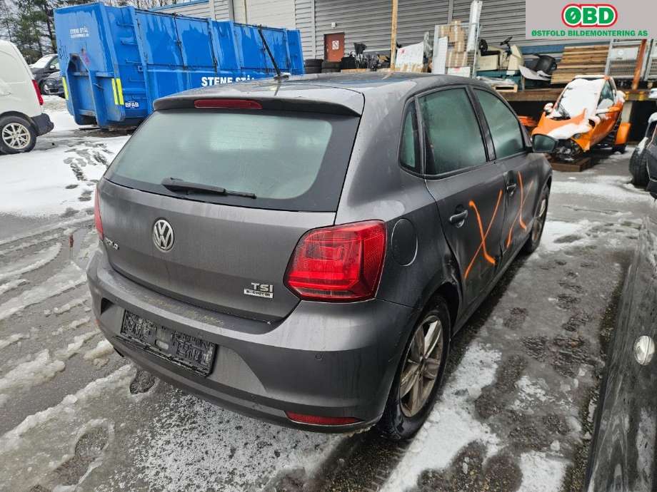 VW Polo 2014-2017 (Type V, Fase 2) , Motorkode: CJZC, Girkassekode: 