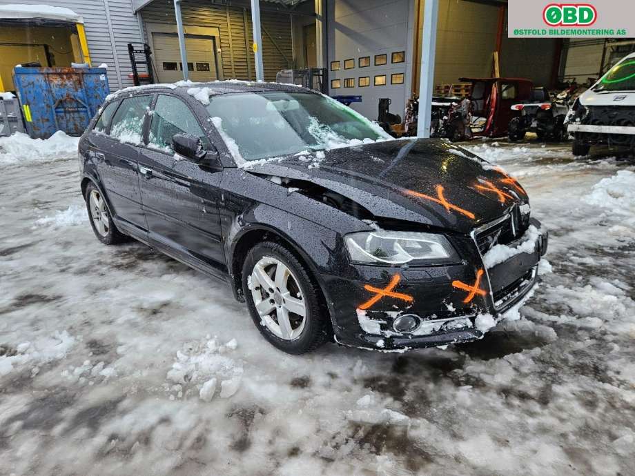 Audi A3 2009-2012 (Type II, Fase 2) , Motorkode: CAYC, Girkassekode: