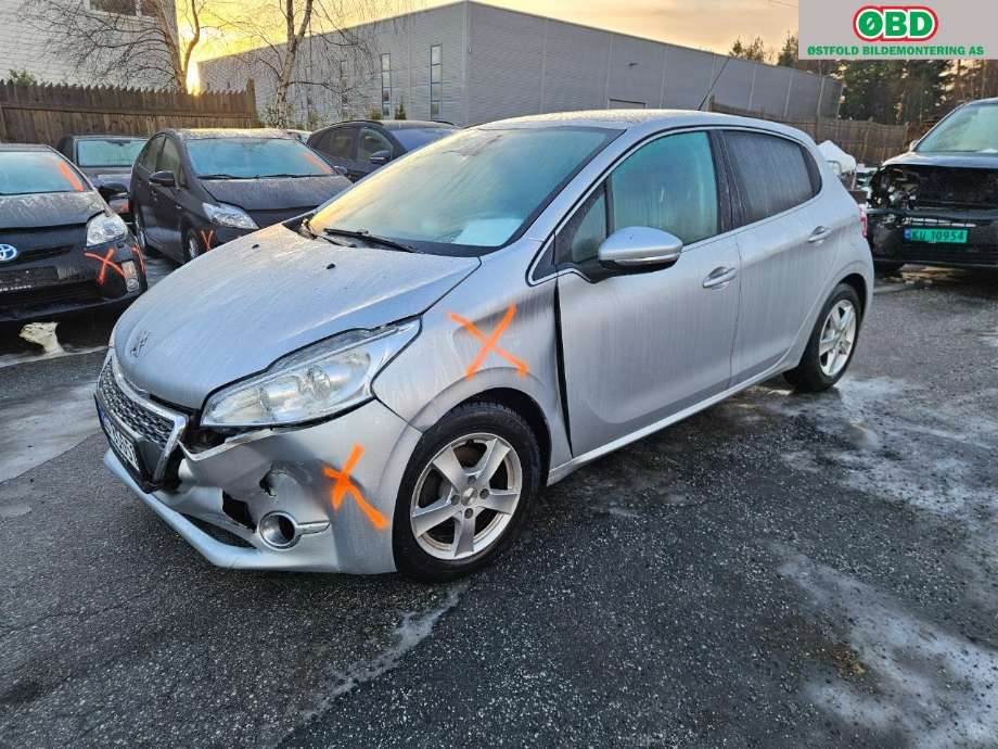 Peugeot 208 2012-2019 (Type I) , Motorkode: HMZ, Girkassekode: 