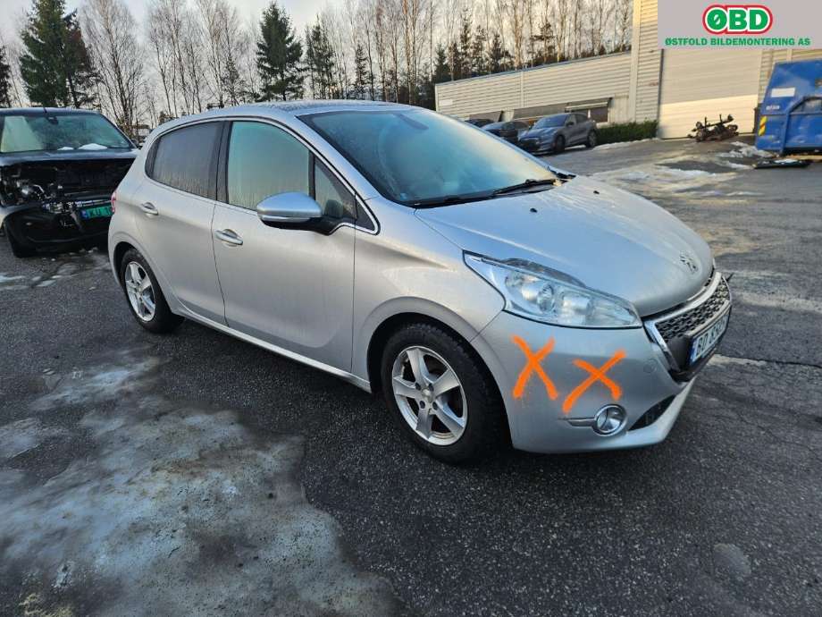 Peugeot 208 2012-2019 (Type I) , Motorkode: HMZ, Girkassekode: 