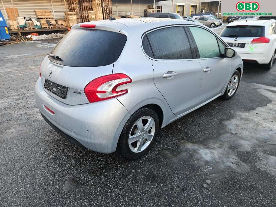 Peugeot 208 2012-2019 (Type I) , Motorkode: HMZ, Girkassekode: 