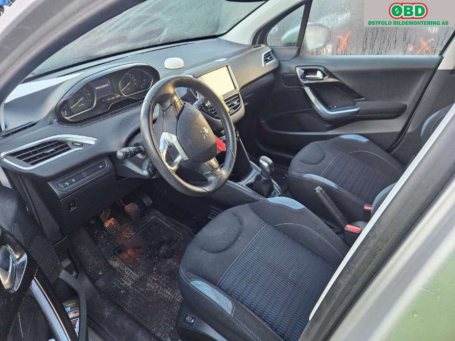 Peugeot 208 2012-2019 (Type I) , Motorkode: HMZ, Girkassekode: 