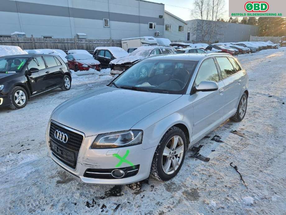 Audi A3 2009-2012 (Type II, Fase 2) , Motorkode: CAYC, Girkassekode: 
