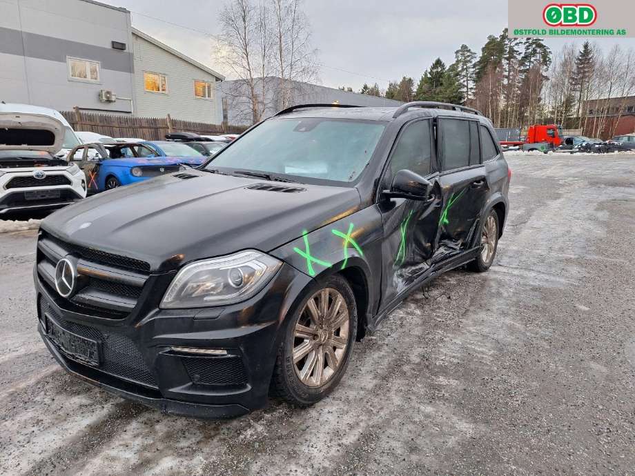 Mercedes GL 2012-2016 (Fase 1) (X166) (X166), Motorkode: OM642.826, Girkassekode: 