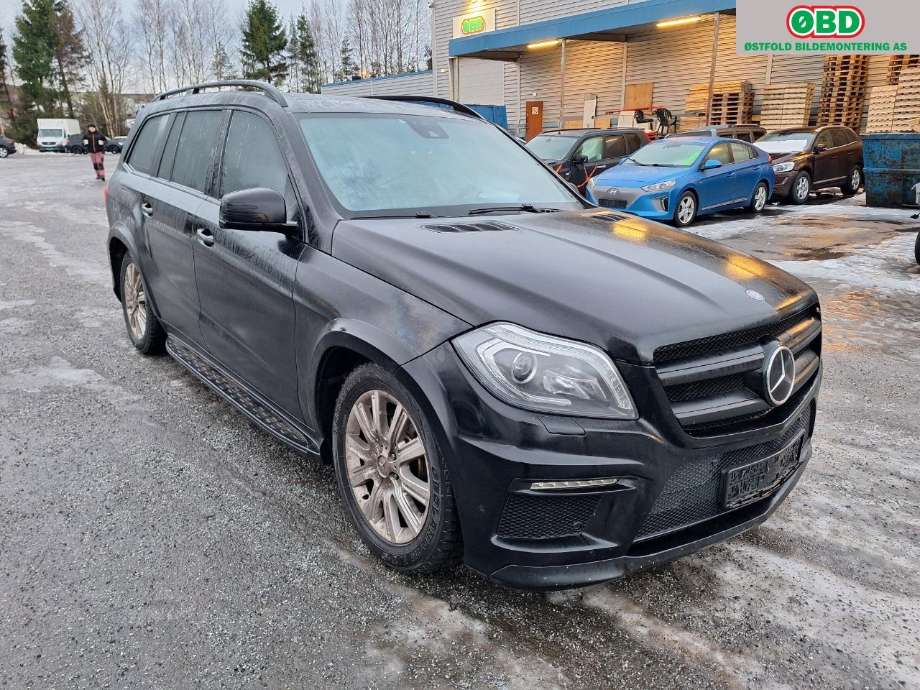Mercedes GL 2012-2016 (Fase 1) (X166) (X166), Motorkode: OM642.826, Girkassekode: 