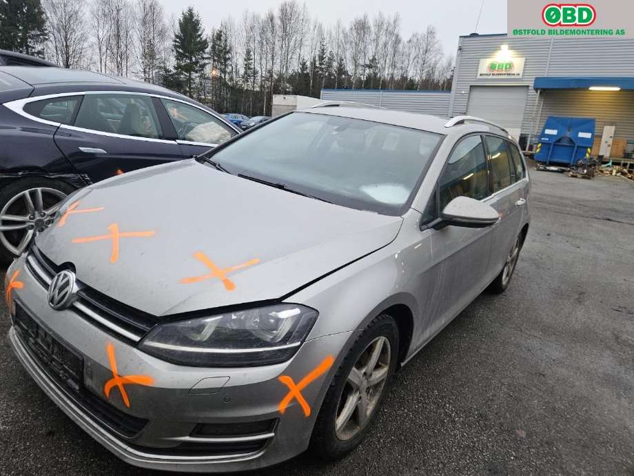 VW Golf VII 2012-2017 (Fase 1) , Motorkode: CRLB, Girkassekode: 
