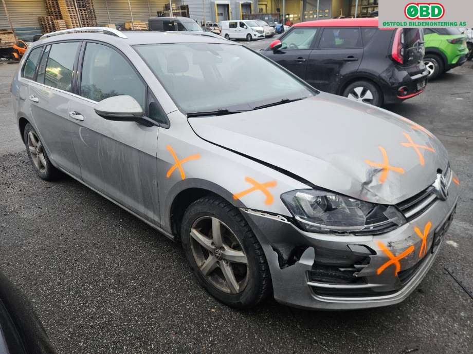 VW Golf VII 2012-2017 (Fase 1) , Motorkode: CRLB, Girkassekode: 