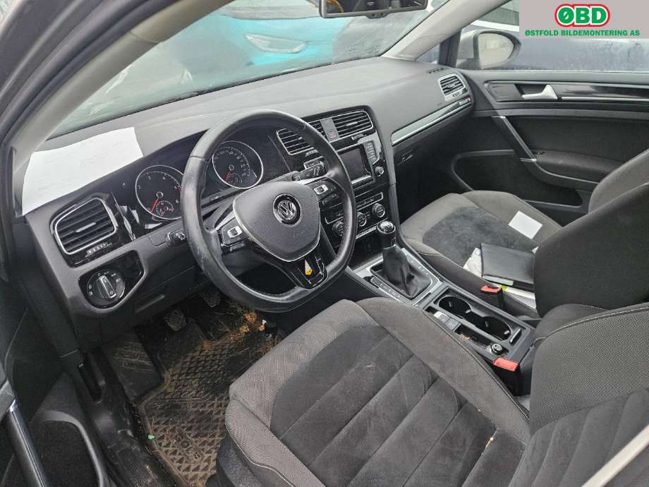 VW Golf VII 2012-2017 (Fase 1) , Motorkode: CRLB, Girkassekode: 