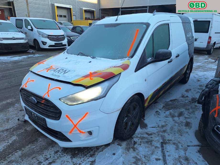 Ford Transit Connect 2018-->> Type II, Fase 2 , Motorkode: ZTGA, Girkassekode: 