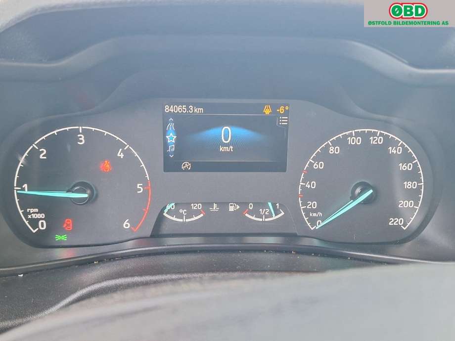 Ford Transit Connect 2018-->> Type II, Fase 2 , Motorkode: ZTGA, Girkassekode: 
