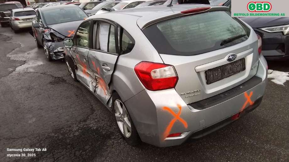 Subaru Impreza 2013-2017 (Type IV) , Motorkode: FB16, Girkassekode: 31000AJ060