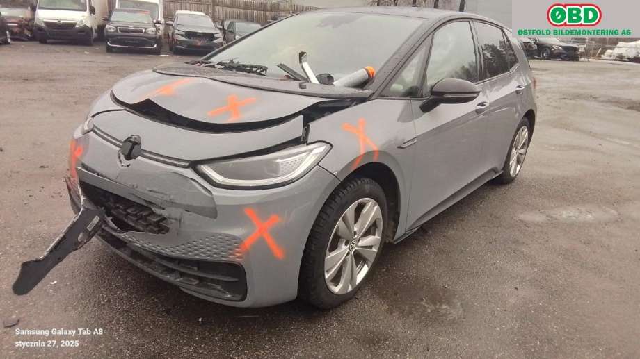 VW ID.3 2020-->> , Motorkode: EBJC, Girkassekode: 