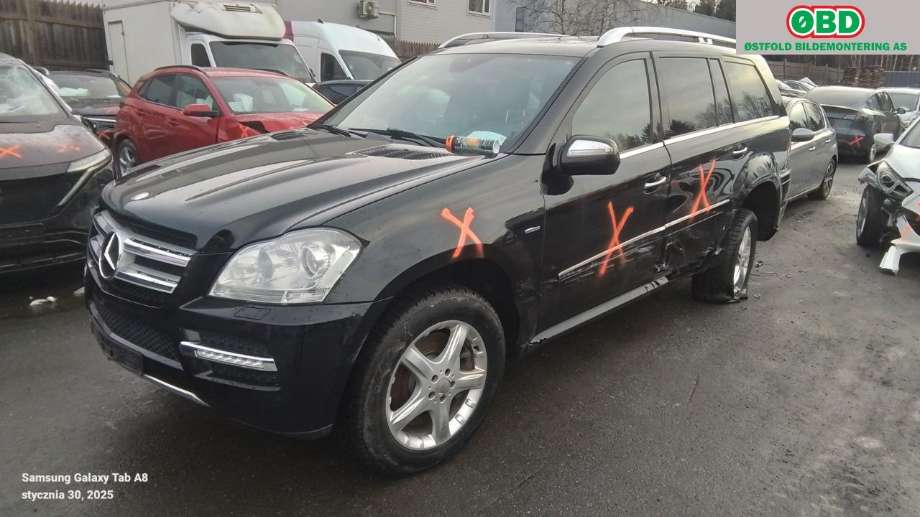 Mercedes GL 2006-2012 (X164) (X164), Motorkode: OM642.940, Girkassekode: 