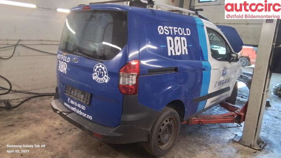 Ford Transit Courier 2014-2018 (Type I, Fase 1) , Motorkode: XUCC, Girkassekode: 