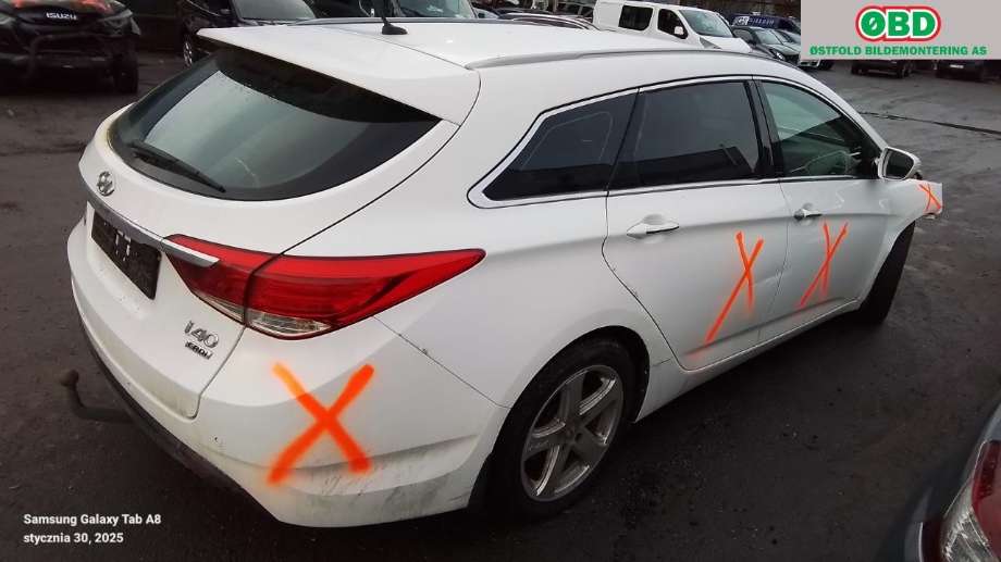 Hyundai i40 2012-2017 , Motorkode: D4FD, Girkassekode: 