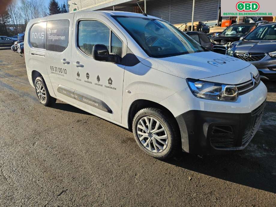 Citroën Berlingo 2019-->> (Type III) , Motorkode: YHZ, Girkassekode: 