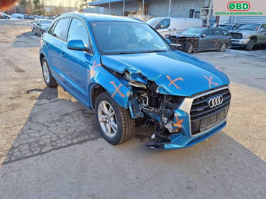 Audi Q3 2015-2018 (Type I, Fase 2) , Motorkode: CUVC, Girkassekode: