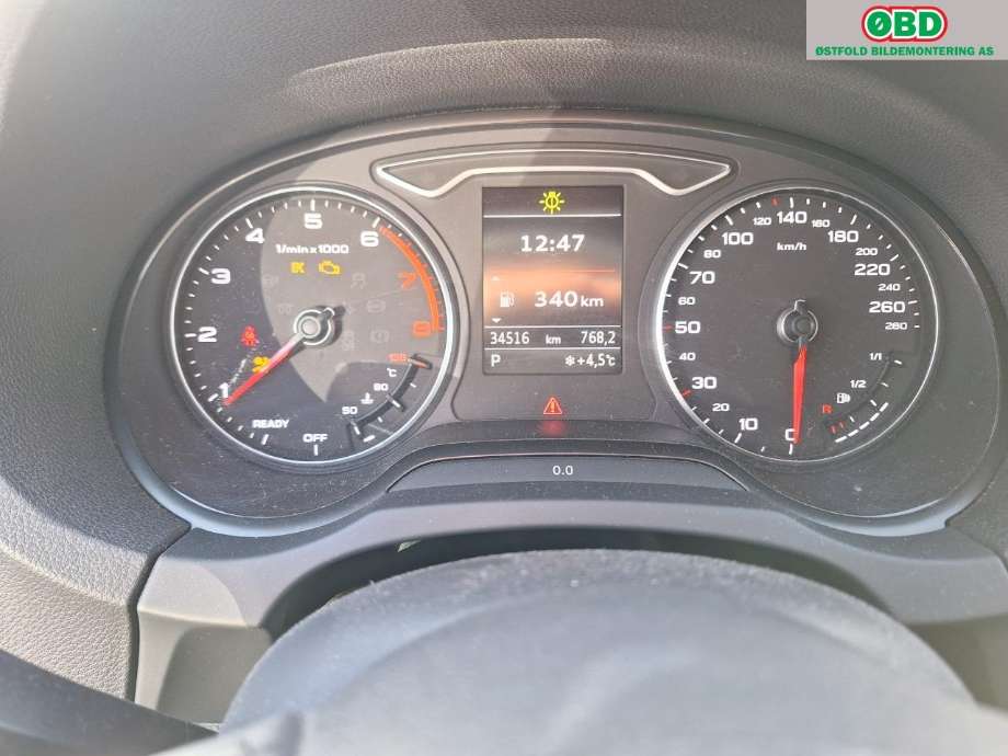 Audi A3 2016-2020 (Type III, Fase 2) , Motorkode: CZPB, Girkassekode: 