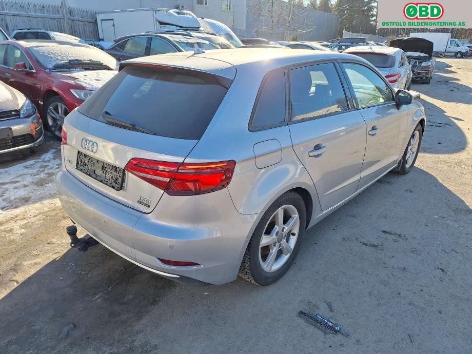 Audi A3 2016-2020 (Type III, Fase 2) , Motorkode: CZPB, Girkassekode: 