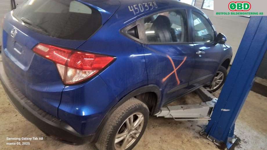 Honda HR-V 2015-2021 (Type II) , Motorkode: L15B4, Girkassekode: 