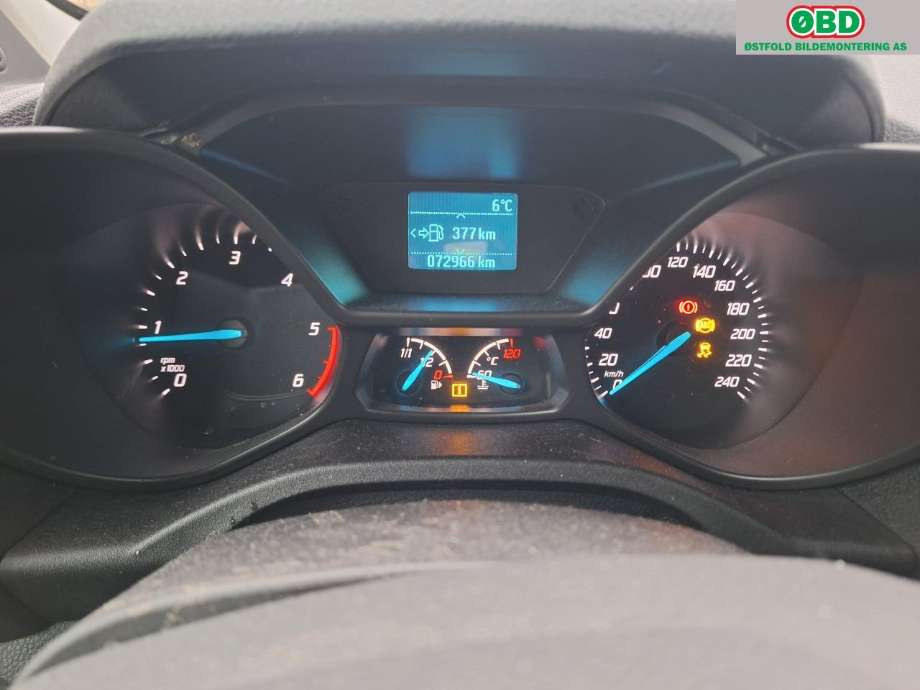 Ford Transit Connect 2018-->> Type II, Fase 2 , Motorkode: XVGA, Girkassekode: 